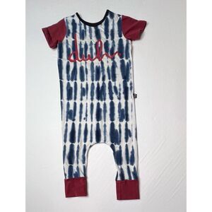 RAGS Duh Tie Dye Stretchy Romper Hippie sz 2T